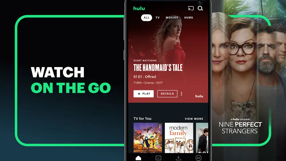 Hulu v5.3.0 MOD APK (Premium Subscription/4K HDR/No ADS) Download