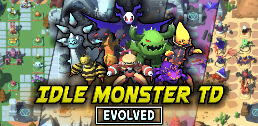 idle monster evolved