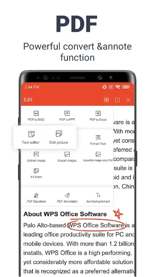 WPS Office  MOD APK (Premium Unlocked) Download