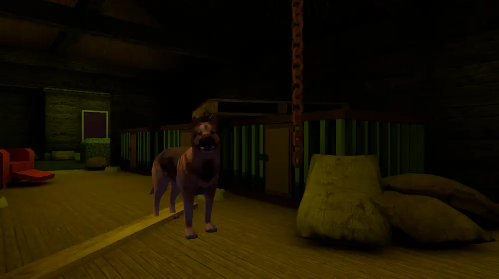 Mr. Dog. Horror Game