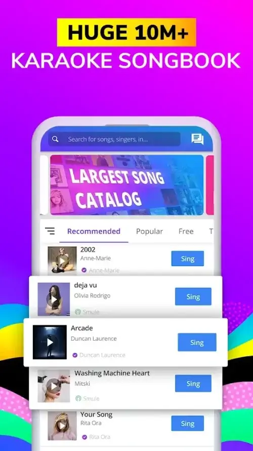 Smule: Sing 10M+ Karaoke Songs
