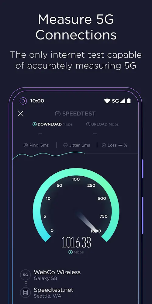 Speedtest by Ookla MOD APK v4.7.18 (Premium Unlocked) Download