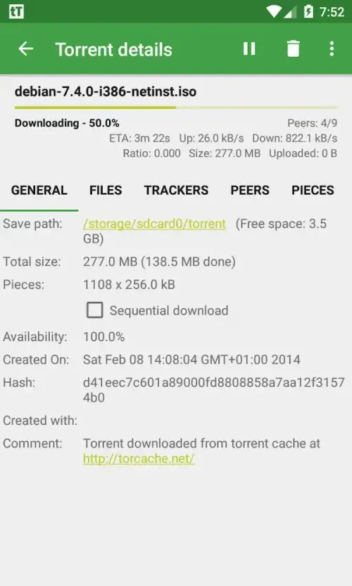 tTorrent Lite – Torrent Client