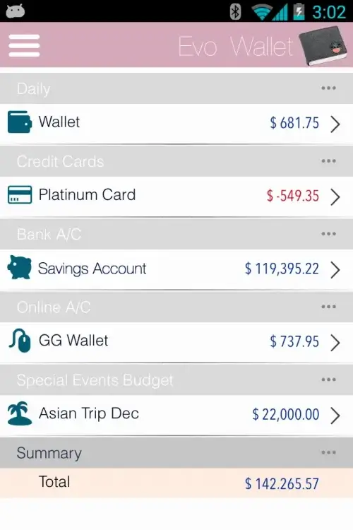 EvoWallet – Money Tracker [Premium]