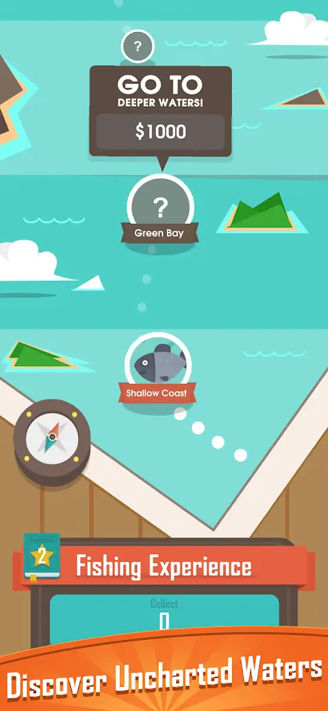 Hooked Inc: Fishing Games MOD Menu APK V2.24.0, Big level