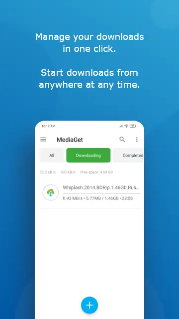 MediaGet – torrent client