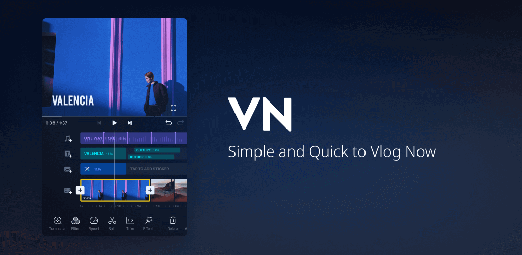 VN Video Editor MOD APK v2.0.3 (Premium Unlocked) Download