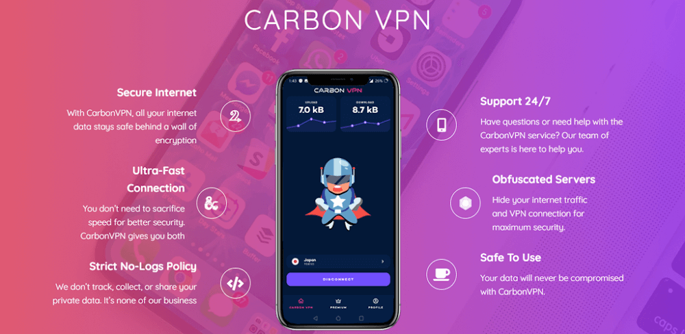 Carbon VPN Pro Premium