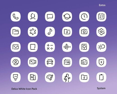 Delux White Icon Pack APK V2 9 Patched Download