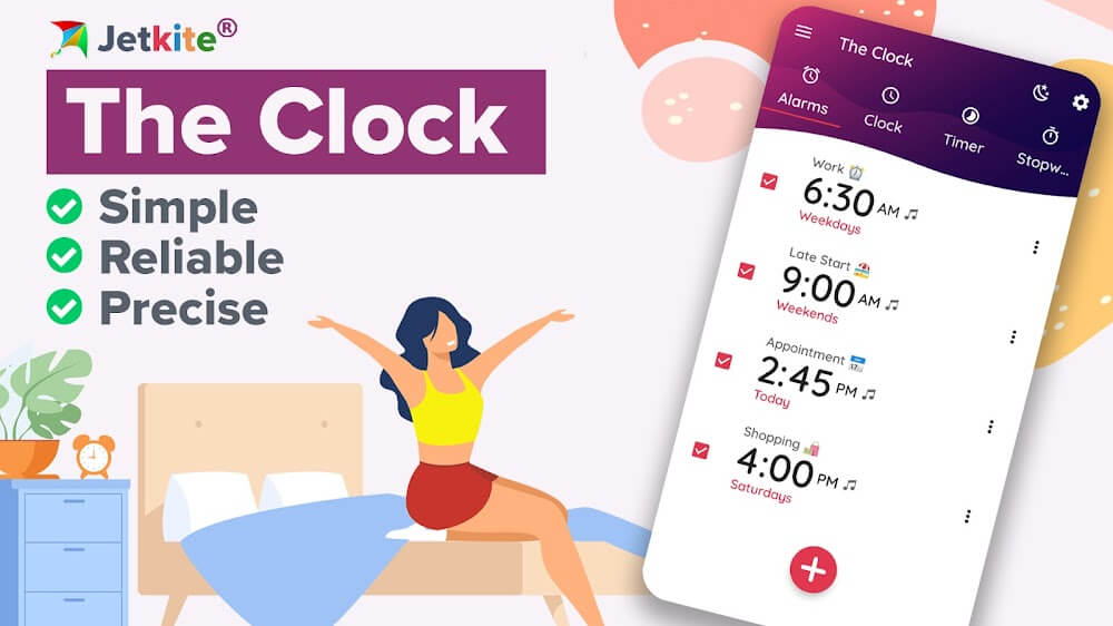 The Clock: Alarm Clock & Timer