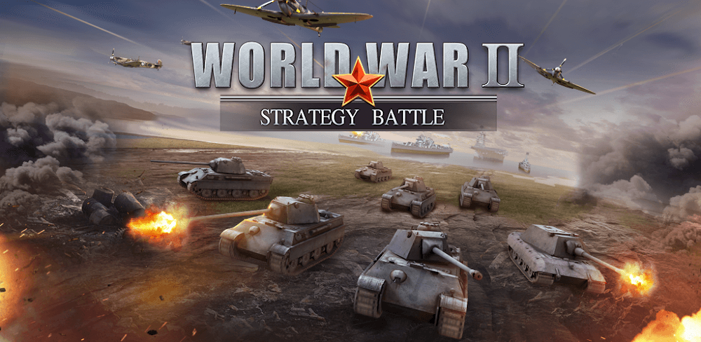 
World War 2: Strategy Battle v598 MOD APK (Unlimited Money, Medals)
