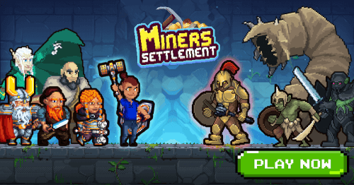 Miners Settlement: Idle RPG