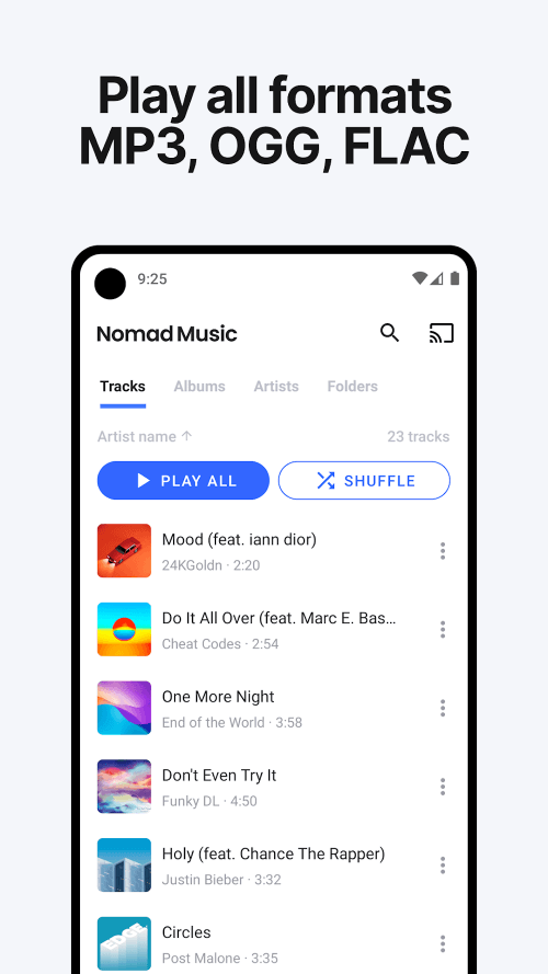 Nomad Offline Music Player