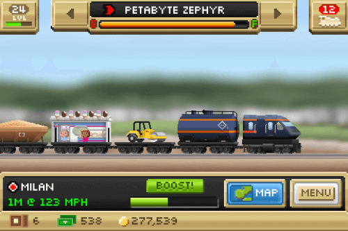 Pocket Trains – Enterprise Sim