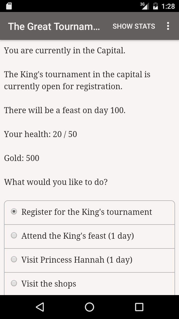 The Great Tournament