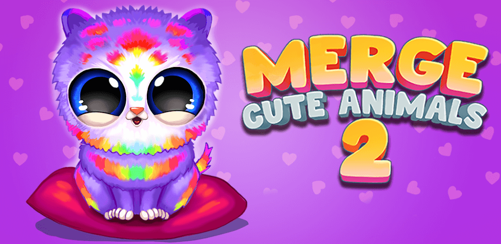 Merge Cute Animal 2: Pet merge