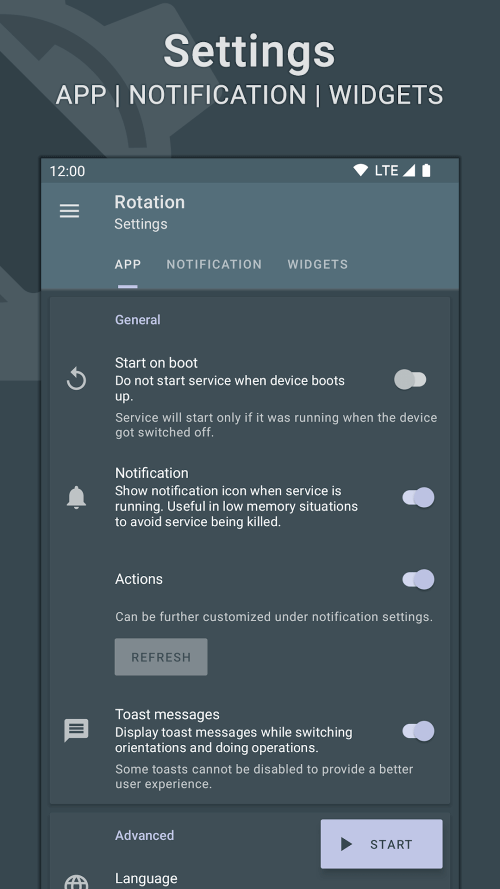 Rotation | Orientation Manager