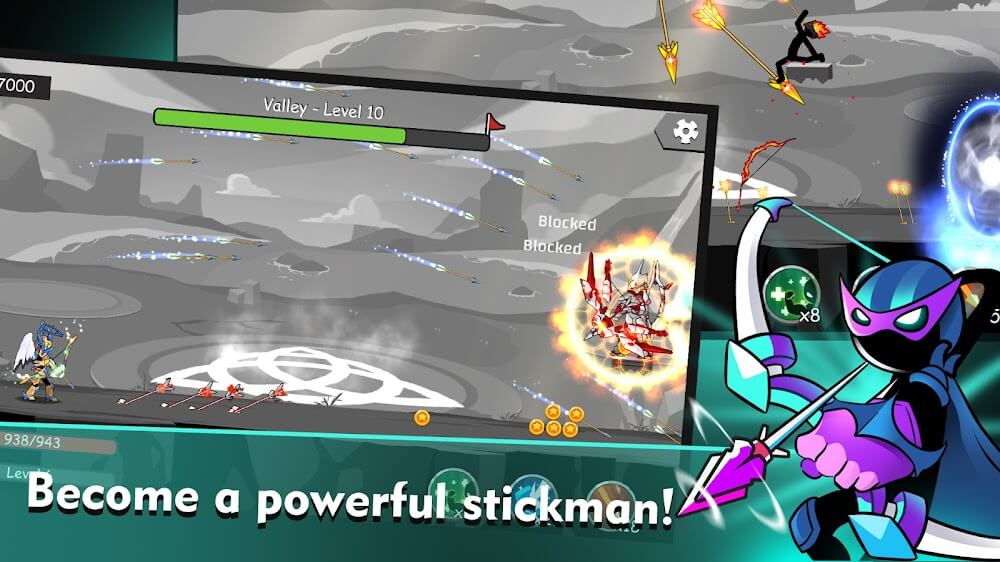 Hack Stickman Fighter Infinity MOD APK 1.64 (Unlimited Money)