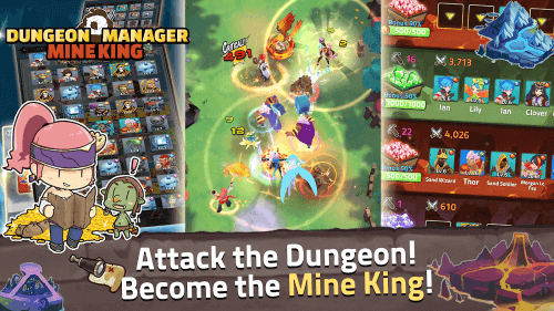 Dungeon Manager : Mine King