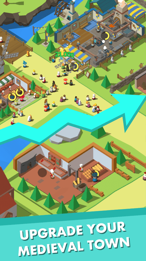 Idle Medieval Town – Tycoon