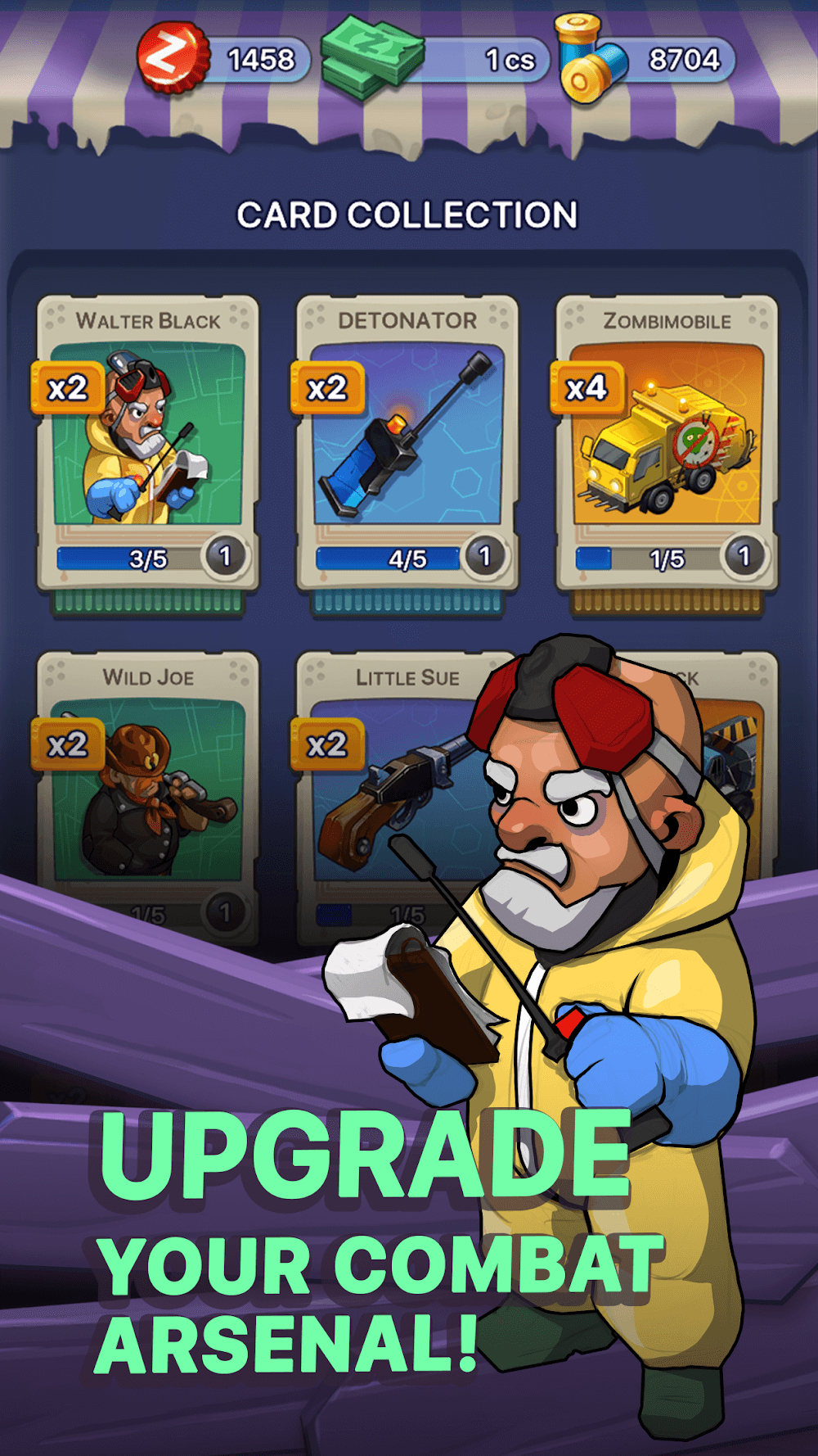 Idle Zombie Survival v3.1.1 MOD APK (Unlimited Money, Ammo) Download