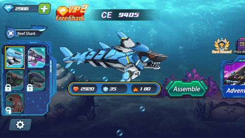 Mecha Shark: Sea Monster