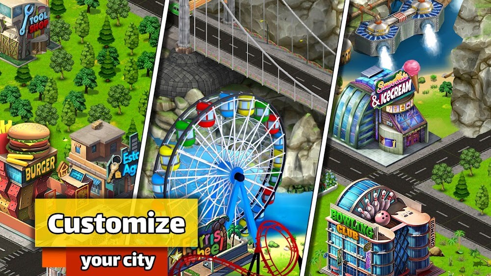 RollerCoaster Tycoon Classic APK MOD Unlocked Android 1.1