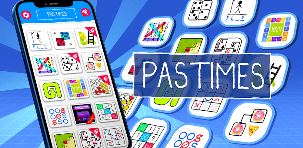 Pastimes - 21 Mini Games Mod Apk V4.3.9 (Premium, No Ads) Download