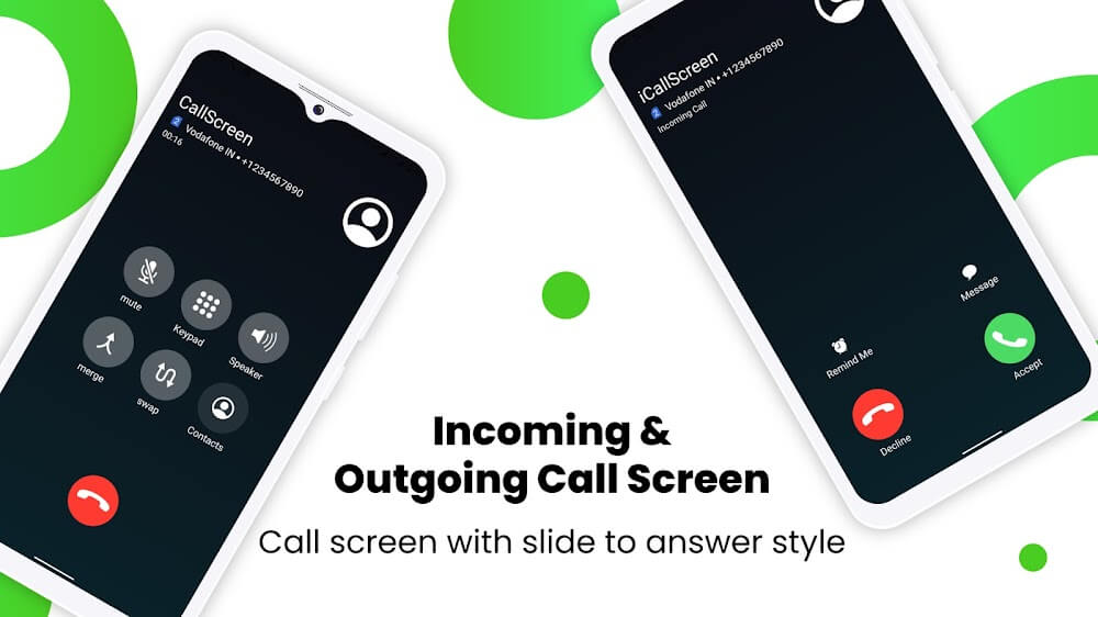 iCallScreen – iOS Phone Dialer