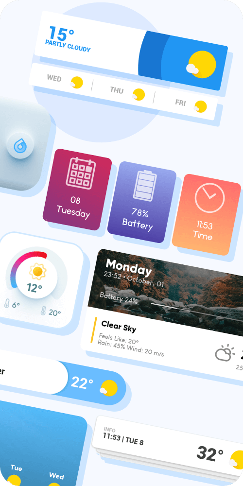 Overdrop – Weather & Widgets