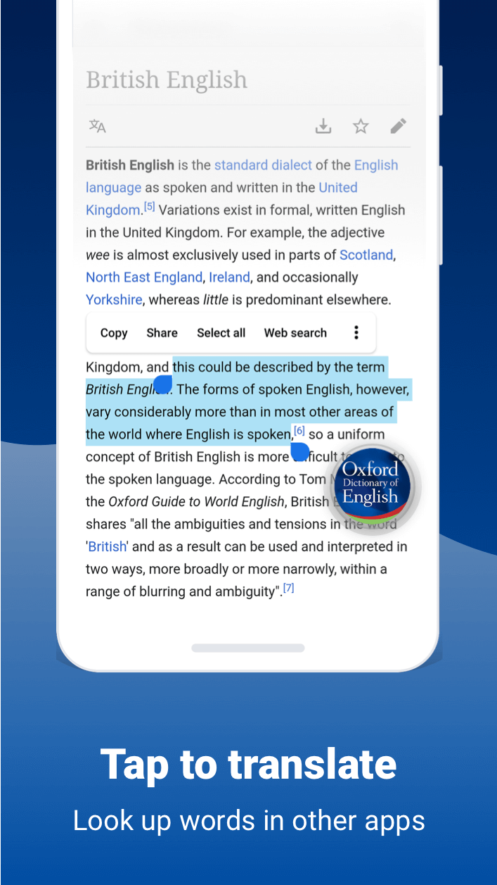 Download Oxford Dictionary of English v15.6.1122 MOD APK (Premium Unlocked)