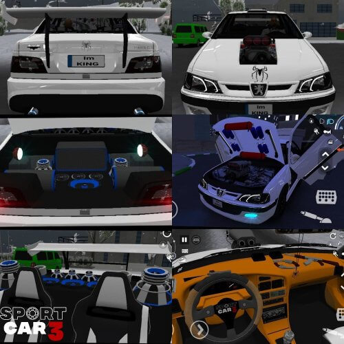Sport car 3 : Taxi & Police –