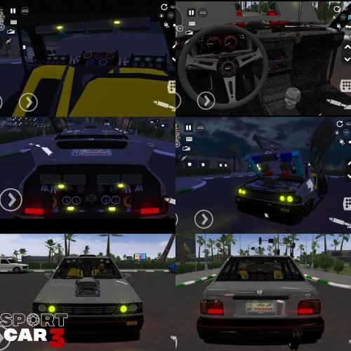 Sport car 3 : Taxi & Police –