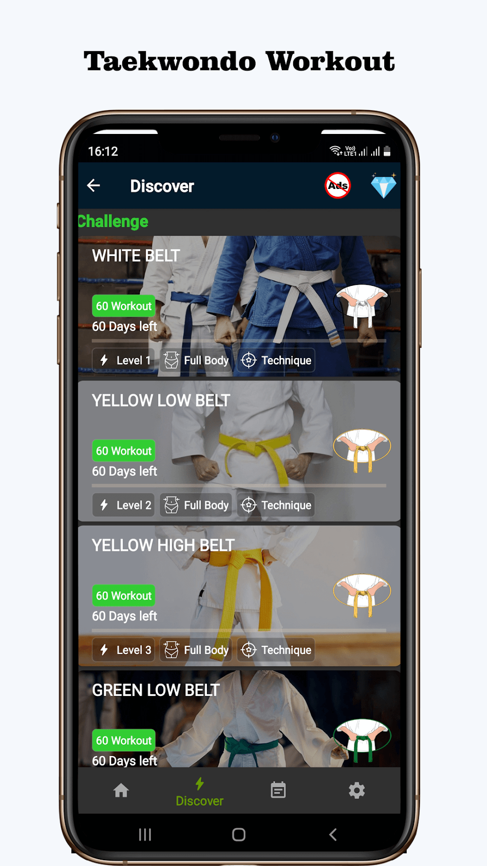 Taekwondo Workout At Home v1.64 MOD APK (Premium Unlocked) Download