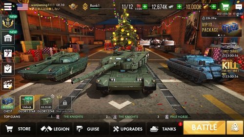 Tank Warfare: PvP Battle Game