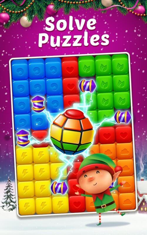Toy Cubes Pop – Match 3 Game