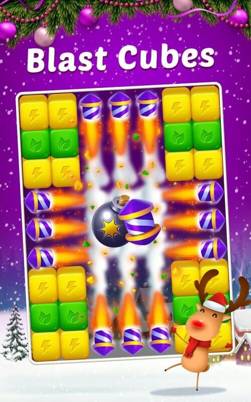 Toy Cubes Pop – Match 3 Game
