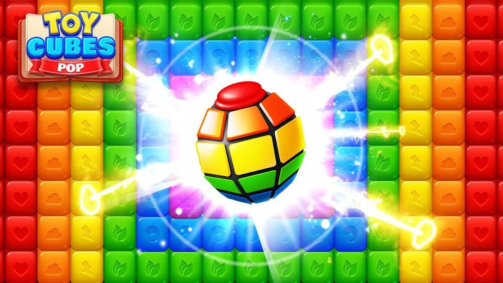 Toy Cubes Pop – Match 3 Game