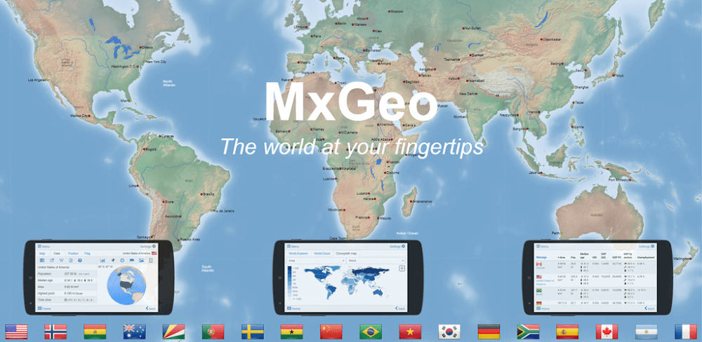 World Atlas MxGeo Pro