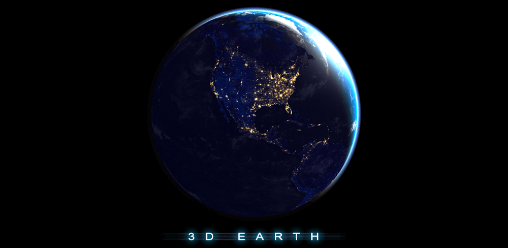 3D Earth & Real Moon