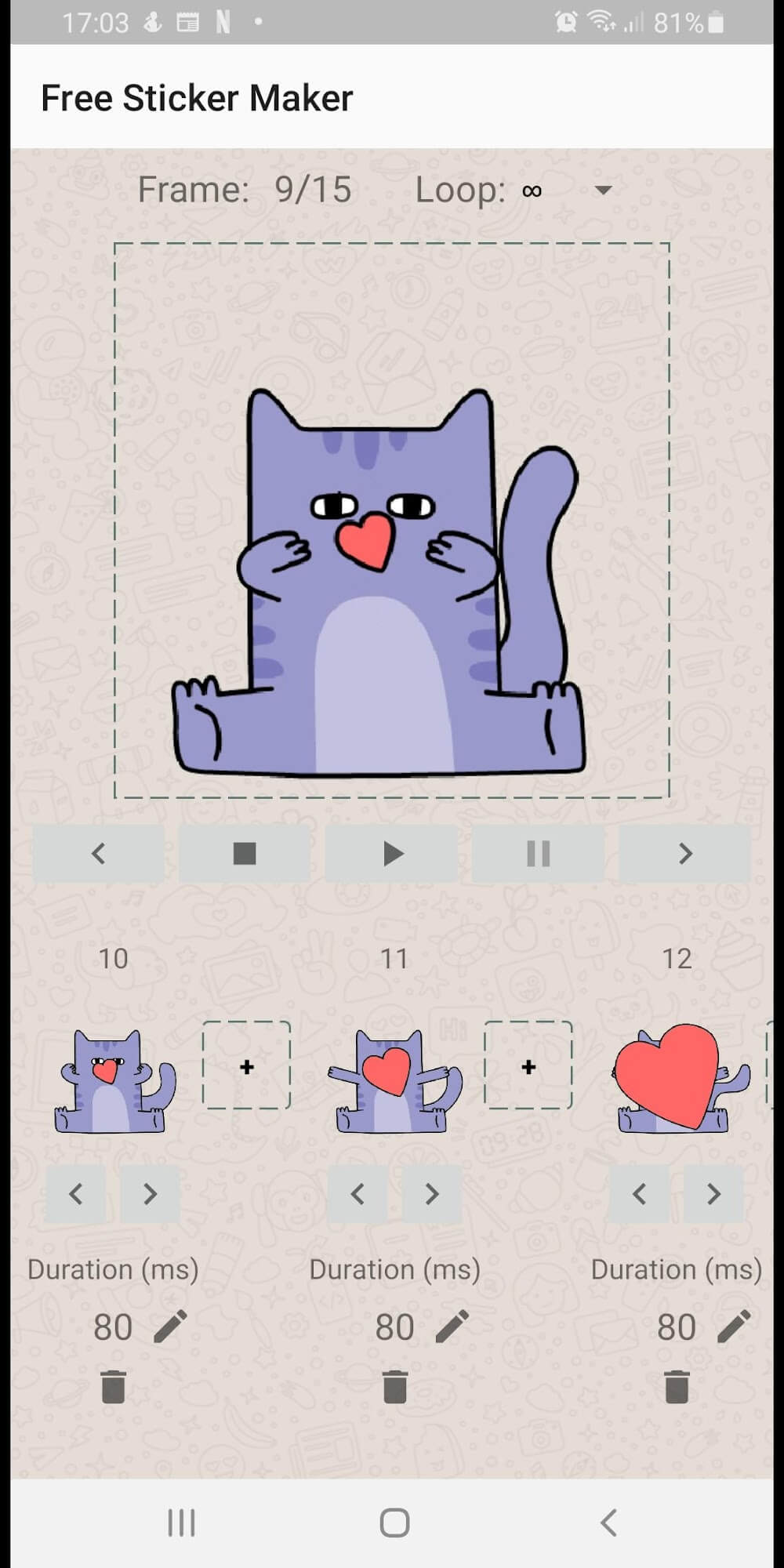 Animated Sticker Maker v1.38minApi24 MOD APK (Premium Unlocked) Download