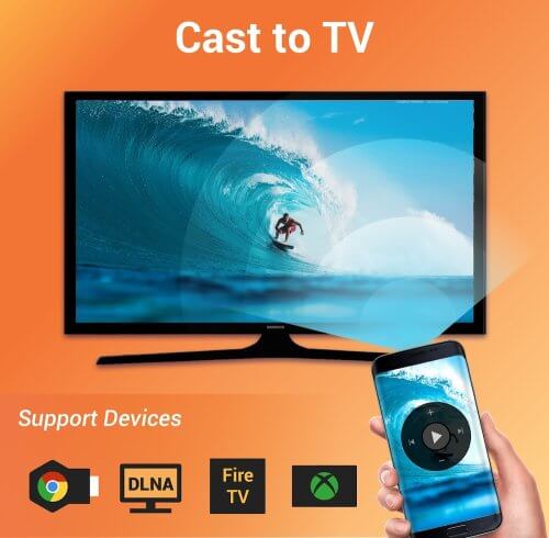 Cast to TV – Chromecast, Roku