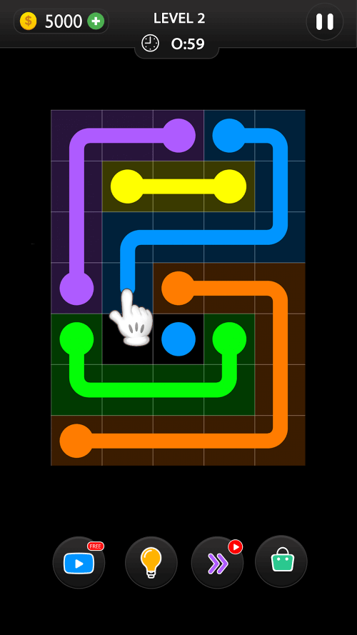 Dot Knot – Line & Color Puzzle