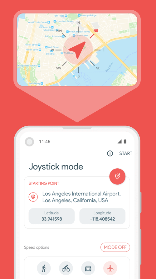 Fake GPS Location – Joystick a