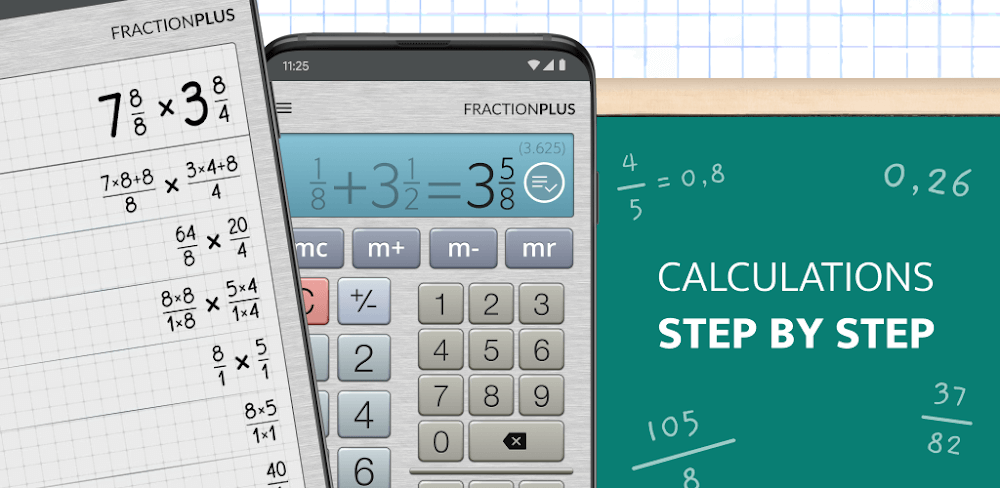 
Fraction Calculator Plus v5.8.1 MOD APK (Premium Unlocked)
