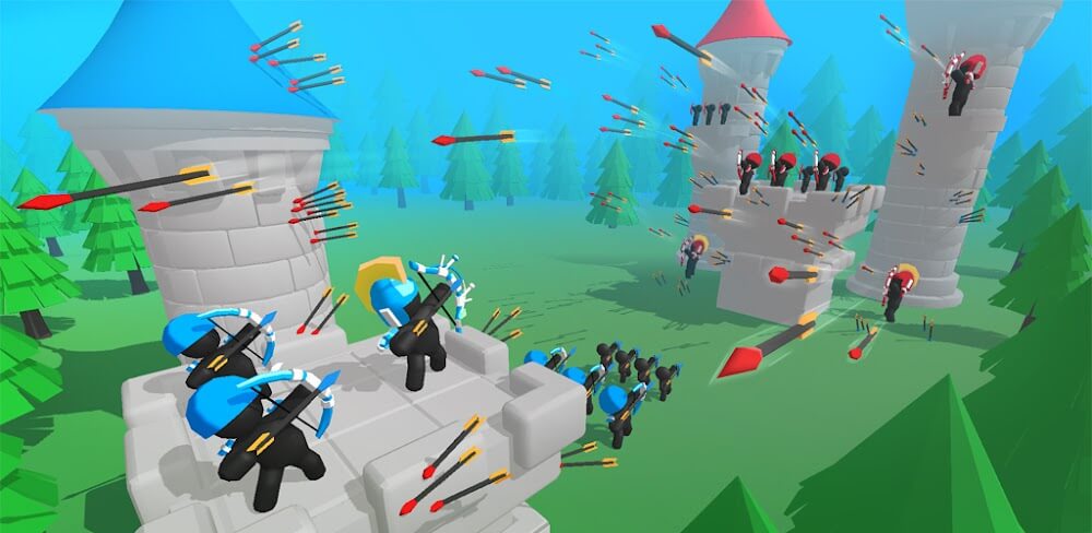 Merge Archers: Castle Defense