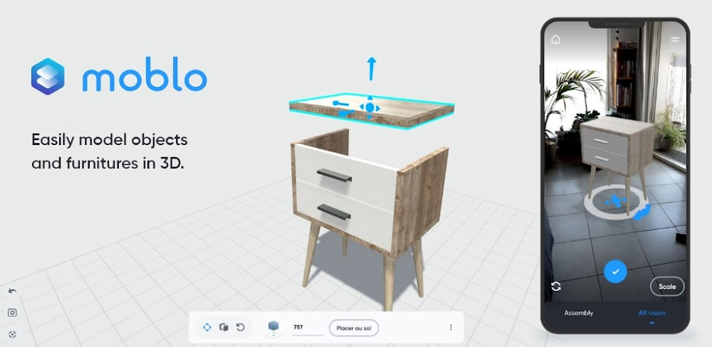 Moblo – 3D furniture modeling