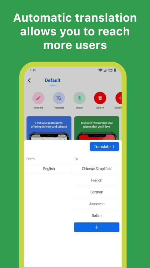 Mockup – App Screenshot Design