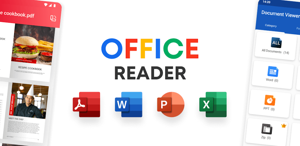 Office Reader – WORD/PDF/EXCEL