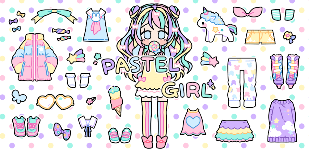 Pastel Girl : Dress Up Game